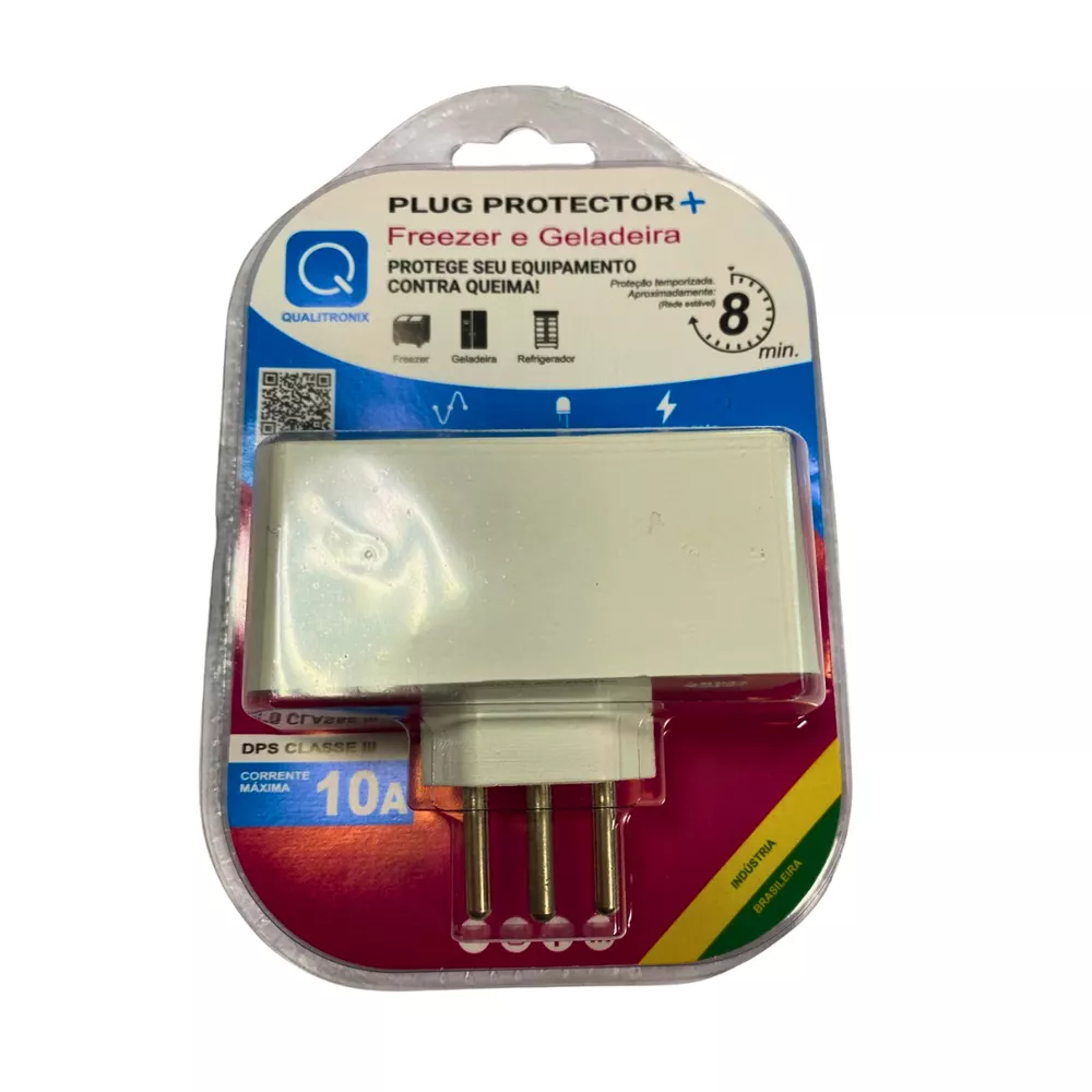 Plug Protector 10A DPS Classe III Geladeira e Freezer | Broketto ...