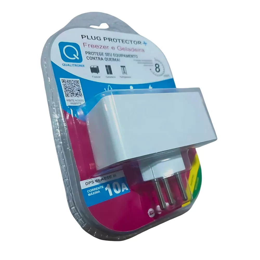 Plug Protector 10A DPS Classe III Geladeira e Freezer | Broketto ...