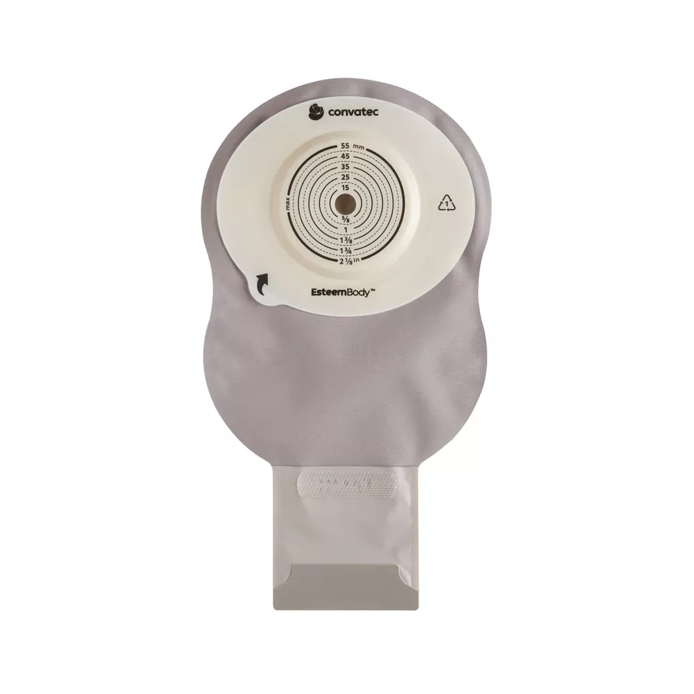 Esteem Body Bolsa Colostomia Ileostomia Profundidade 7mm Drenável