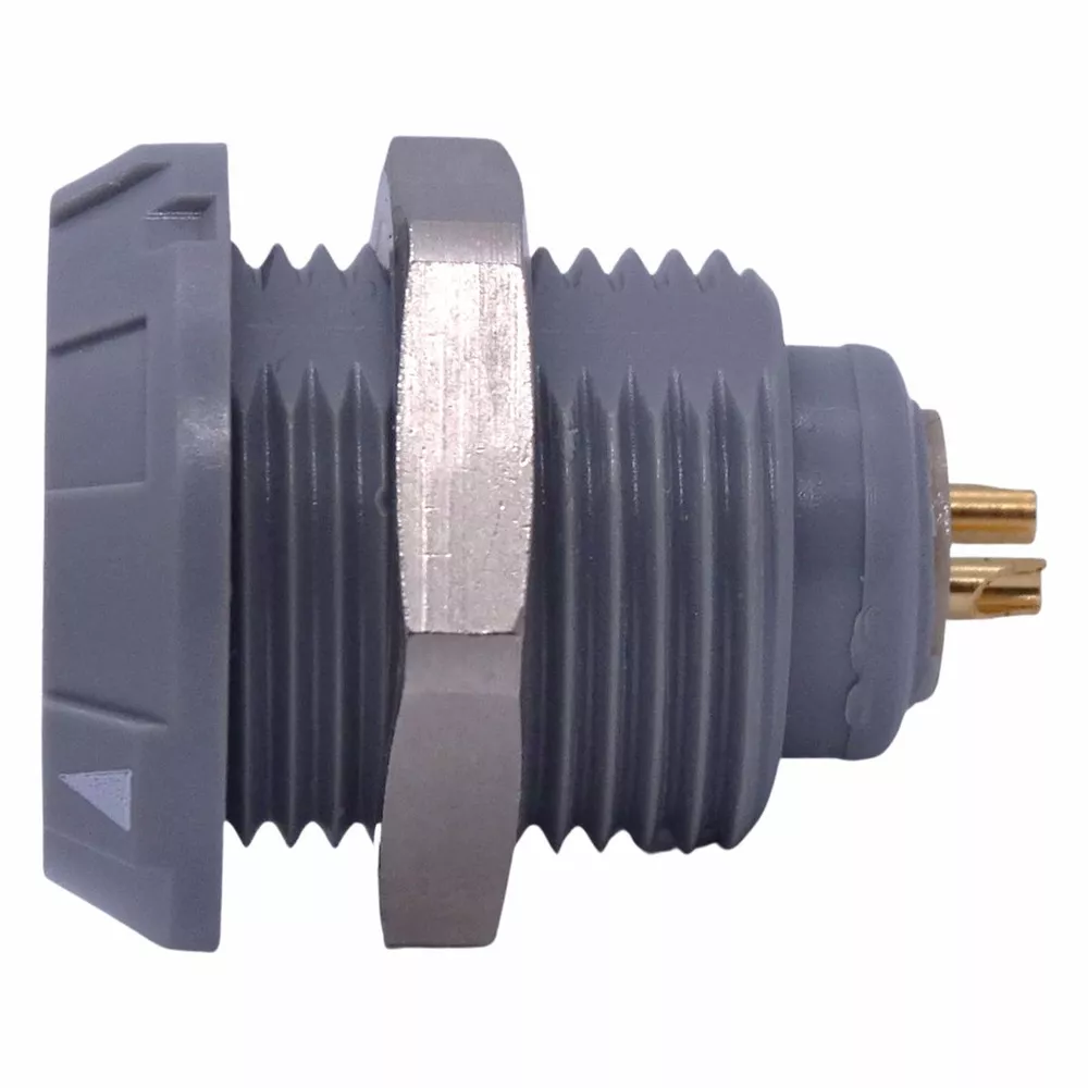BE-015 - Conector Lemo Medi Snap 2 Vias Fêmea para... - DENTAL TIBA
