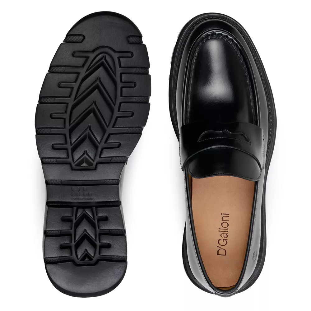 Sapato Casual Loafer Leonel All Black | DGalloni