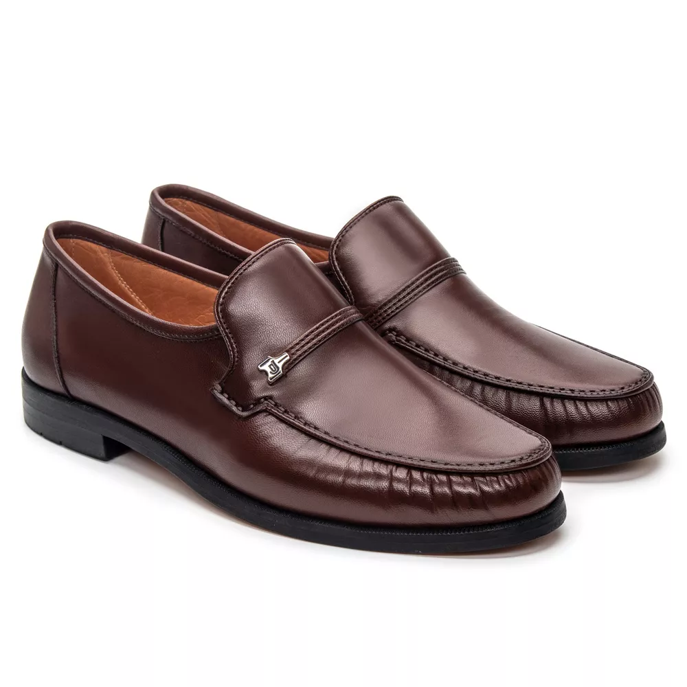 クラシック 181.SOLTISSIMO 4 Sapato Social Loafer Premium Masculino 2401 | Bigioni