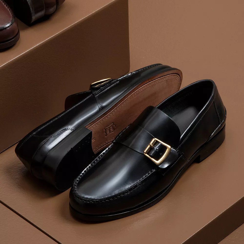 Mocassim Argentino Masculino LF02 Preto | JACOMETTI