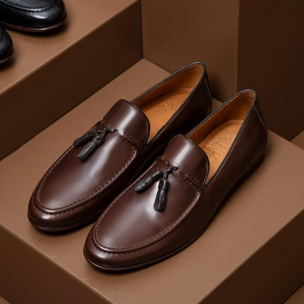 Mocassim Loafer Tassel Napoli Moca | JACOMETTI