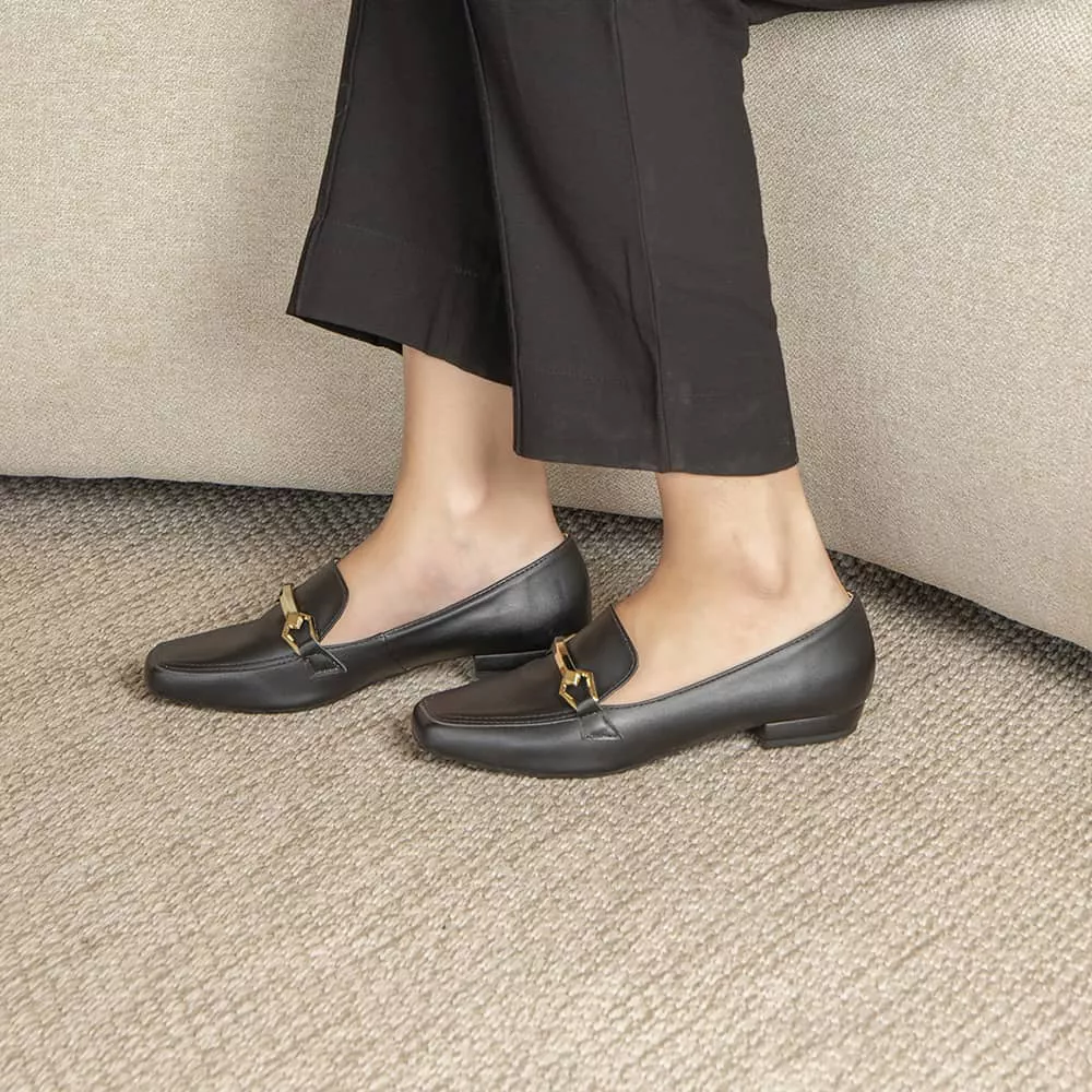 Mocassim Pilar Preto - Loja Gabriela Ribeiro