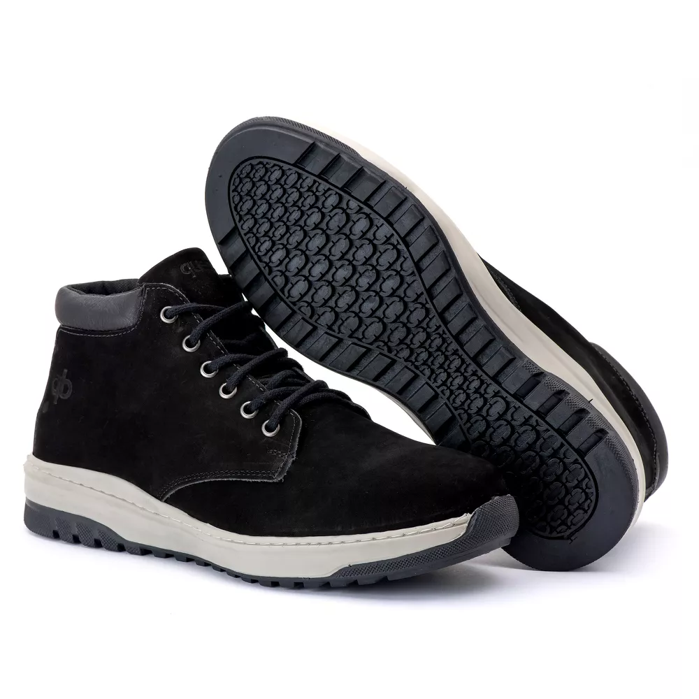 Bota Quebec Ranger Black em Couro | Quebec