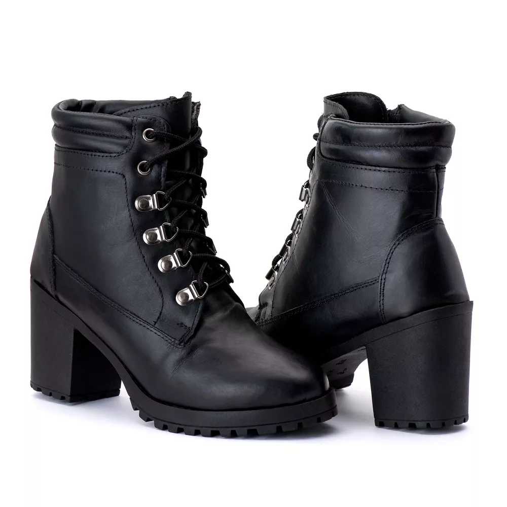 Bota Feminina Quebec Greta Black | Quebec