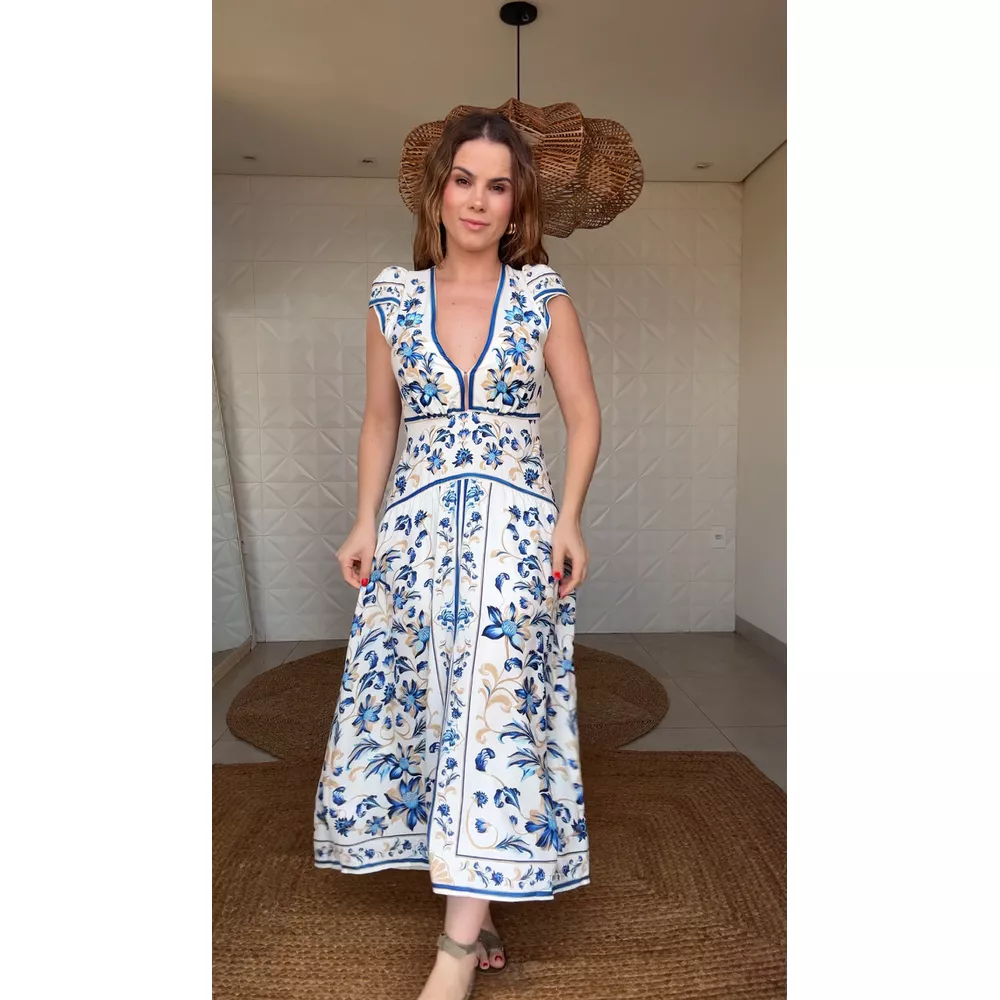 Vestido Cropped Farm | LUCIELENA LARA