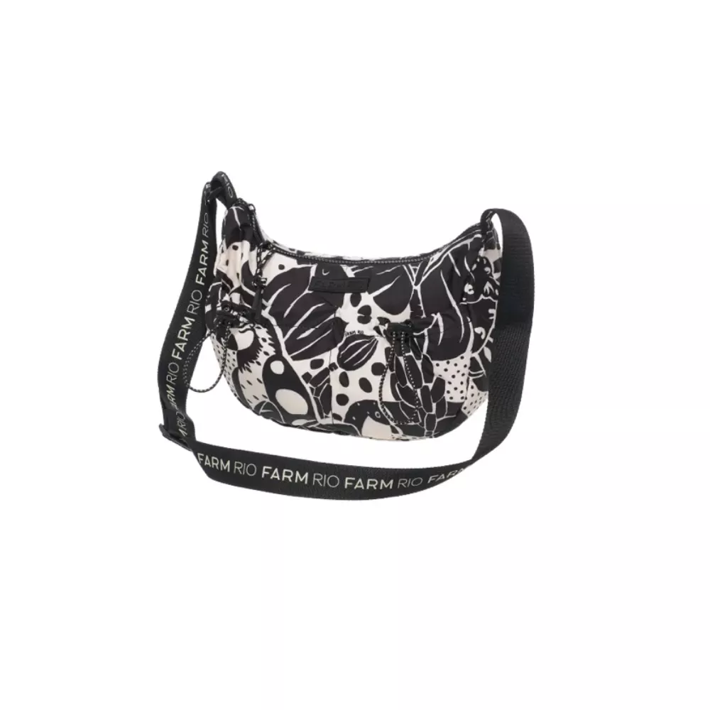 Bolsa Banana P Bichos Na Floresta Estampado
