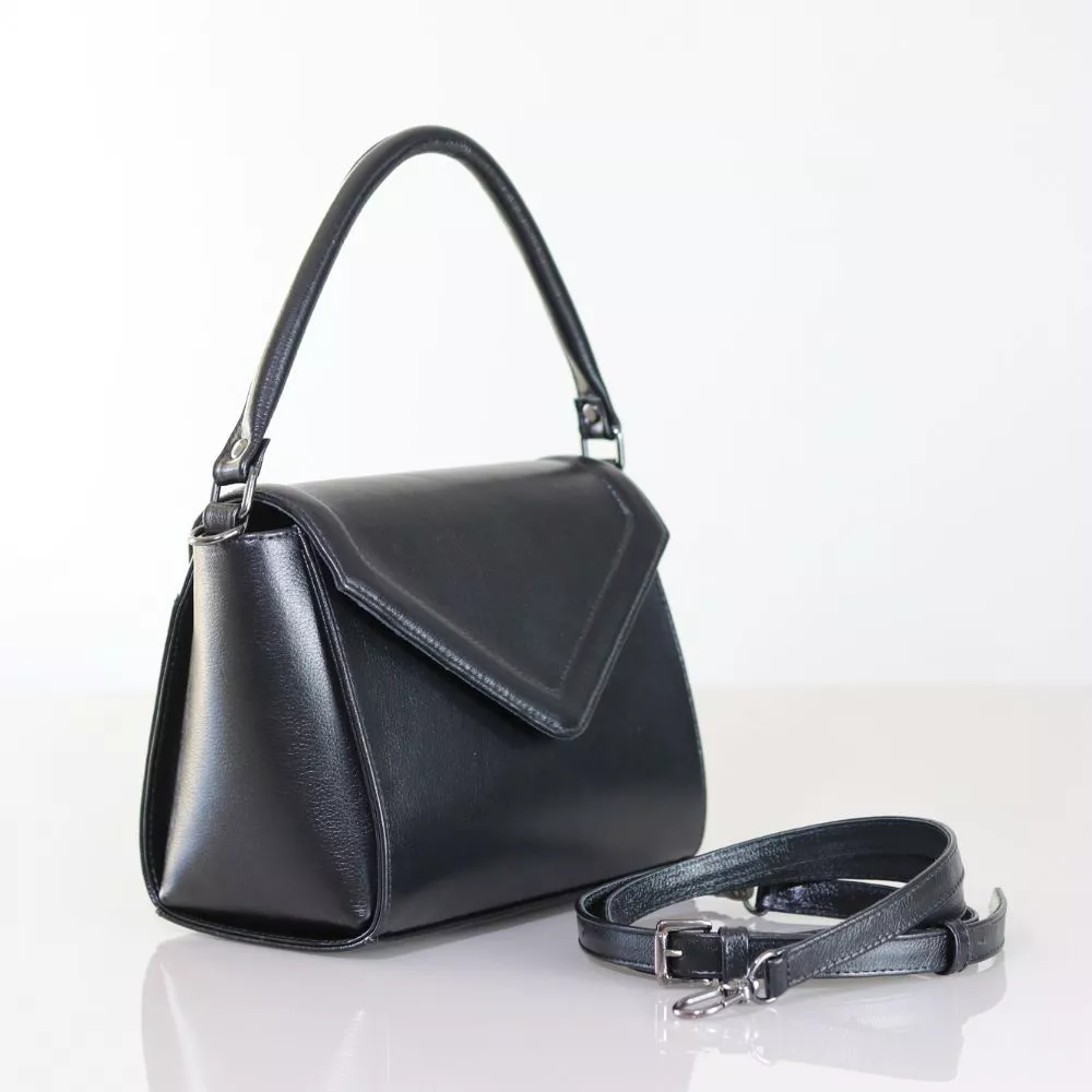 Bolsa Dani Preto | Couro Legítimo