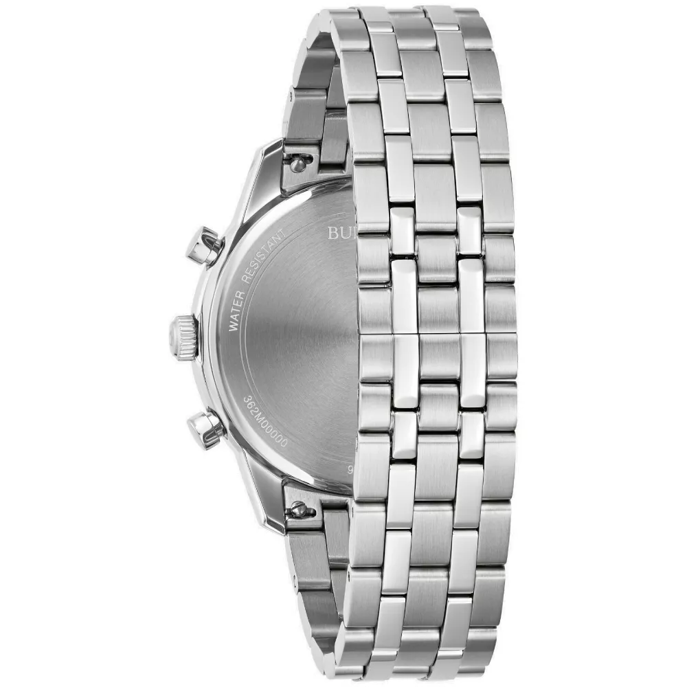 Relógio Bulova Masculino Sutton Cronógrafo Aço 96B404