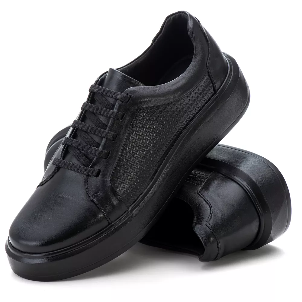 Tenis Masculino Milano Comfort Trice All Black | Private Label