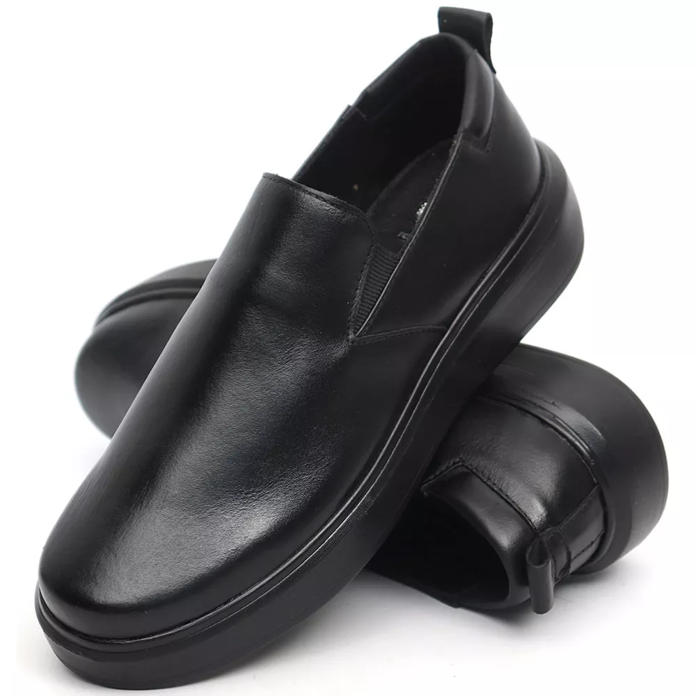 Sapato Iate Masculino Slip On Preto - Private Label