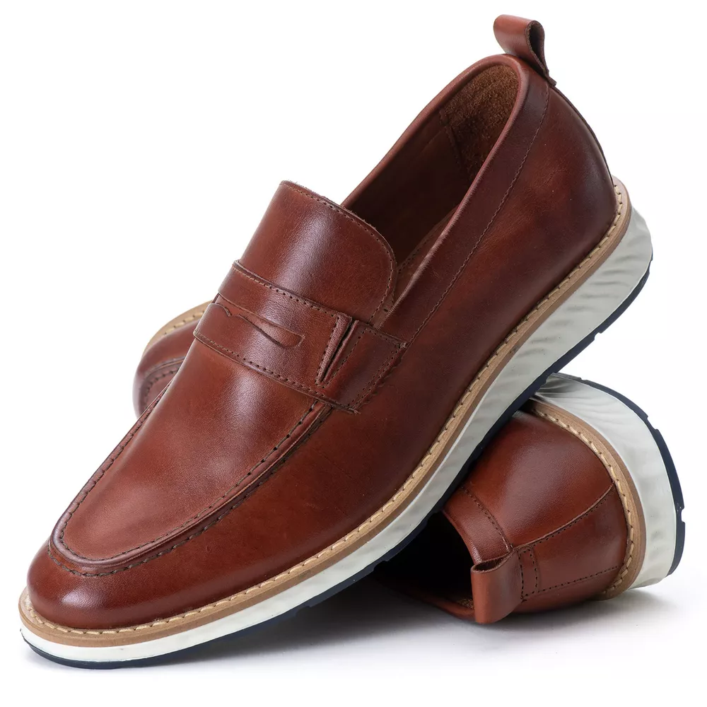  Loafer Elite Couro Premium Mouro - Private Label