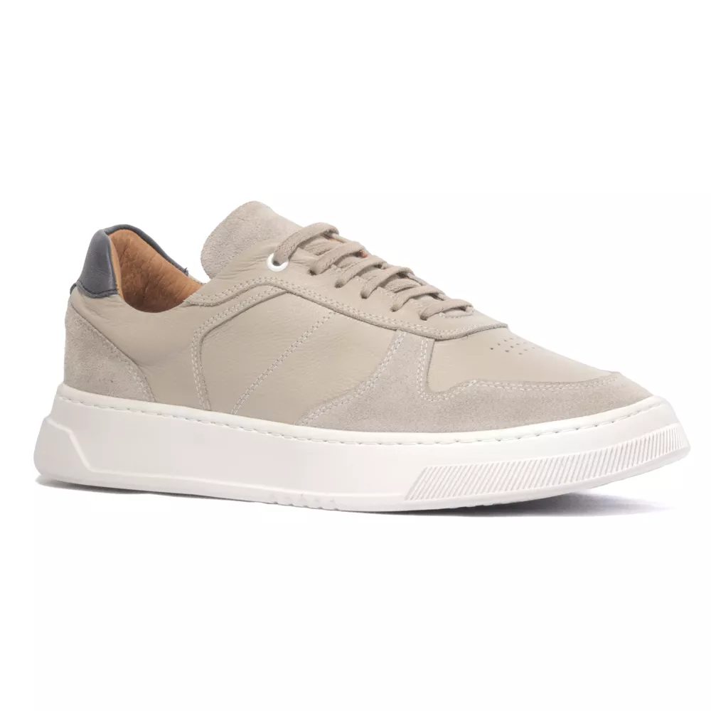 30011Fly Bege Camurça Areia Comfort Preto Rio Gelo - Private Label