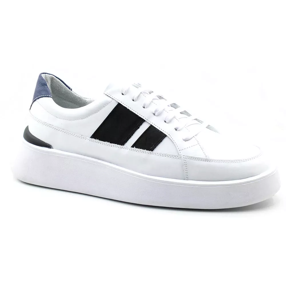 18005 Comfort Branco/Preto/Marinho Olimpo Branco/P... - Private Label