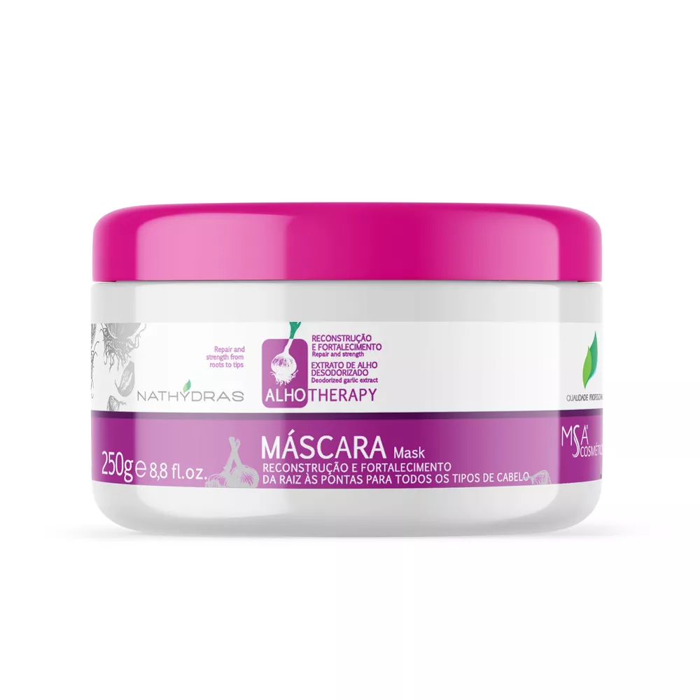 Máscara Alho Therapy Negro 250G | MSA COSMÉTICOS