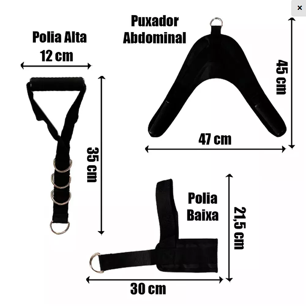 BLACK FRIDAY Estação de Musculação Fit Consport – Multifuncional com Torre de Peso de 80kg para Casa e Studio