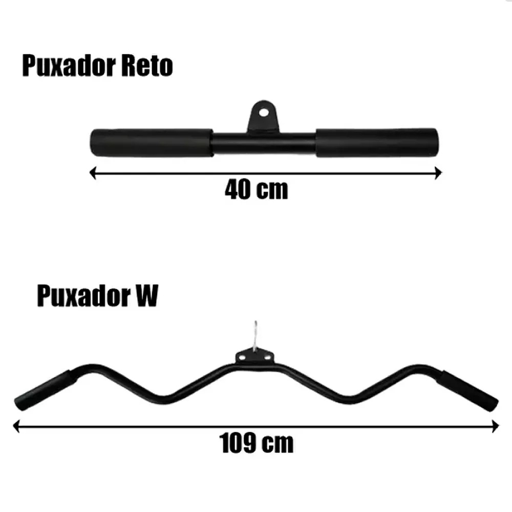BLACK FRIDAY Estação de Musculação Fit Consport – Multifuncional com Torre de Peso de 80kg para Casa e Studio