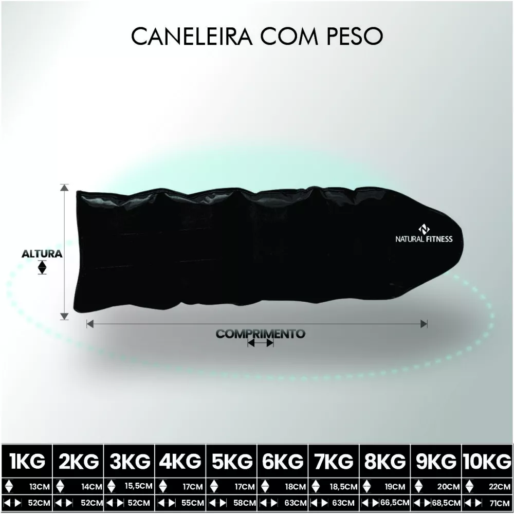 Par de Caneleira de Peso - 6kg
