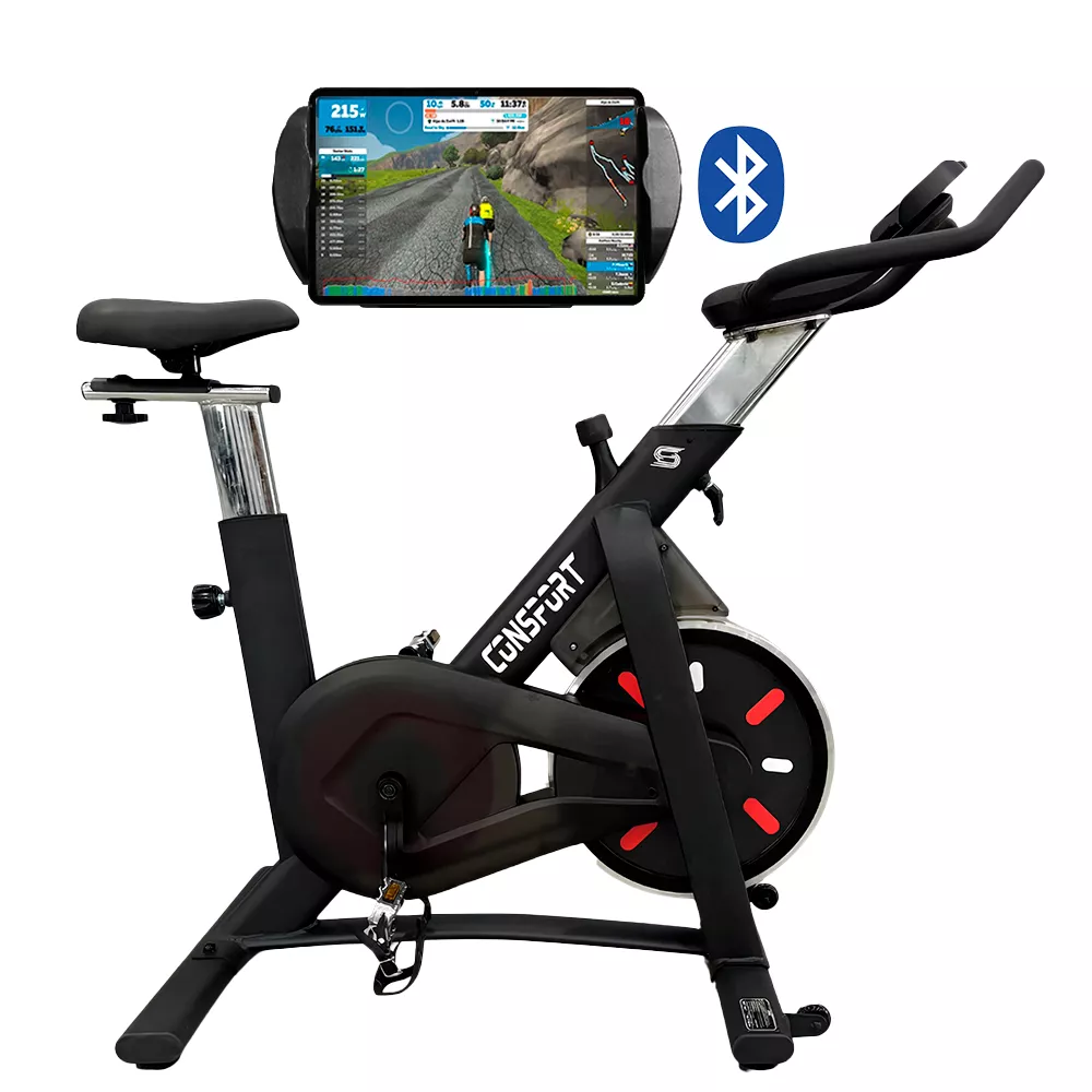 Bicicleta Spinning S-350 Smart – Consport | Treino Personalizado, Queima de Calorias e Fitness