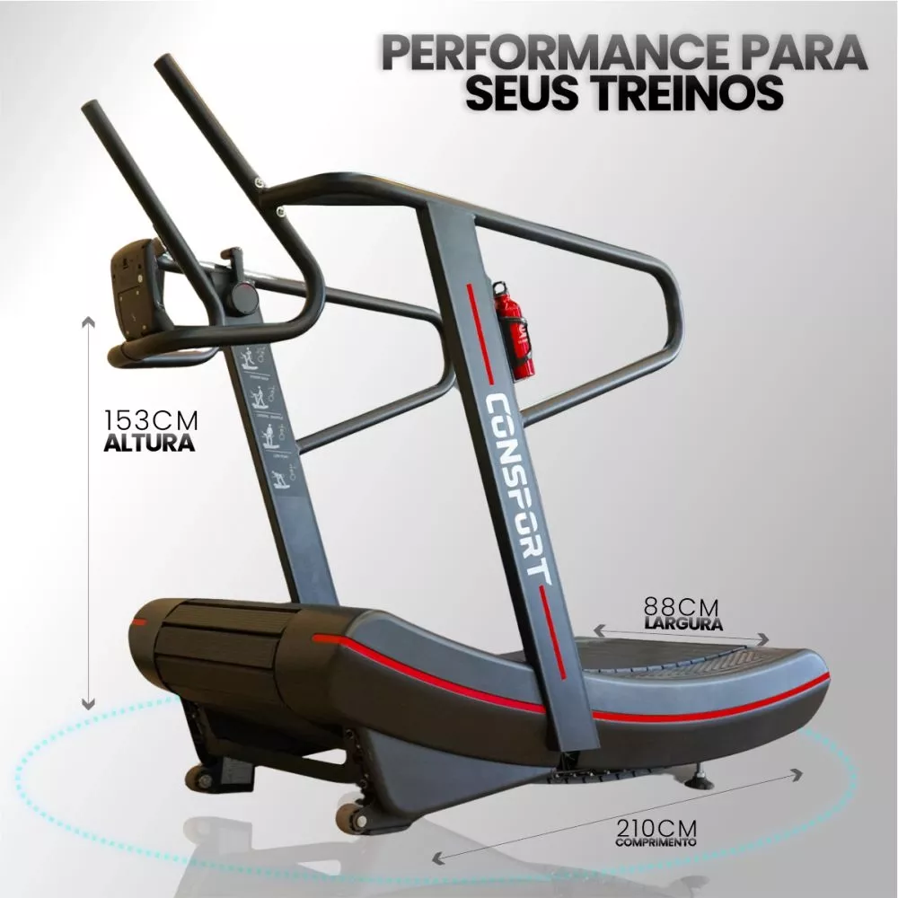 Esteira Curva Simulador de Corrida - Consport