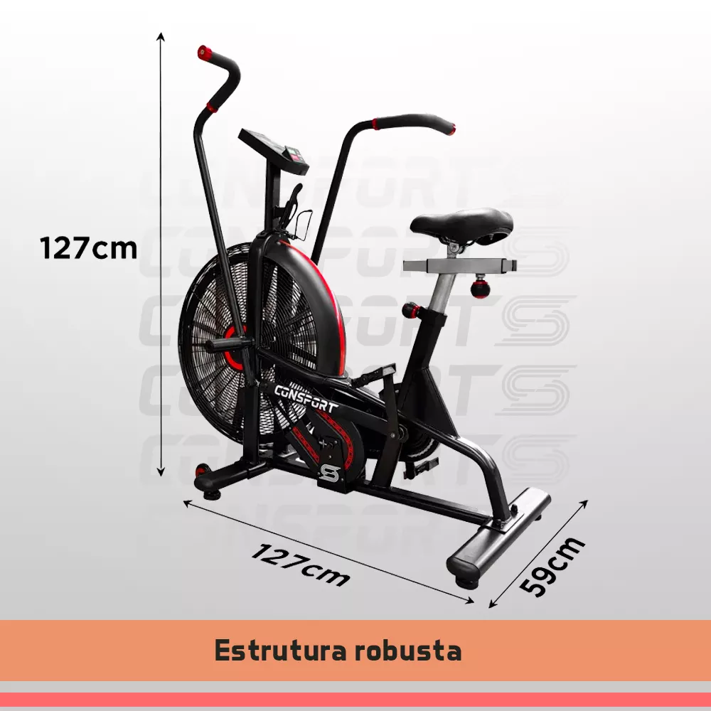 Bicicleta Air Bike Profissional - Consport