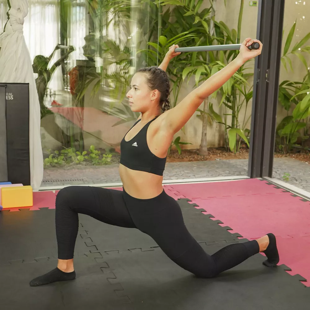 Bastão para Alongamento em PVC Sem Carga - Naturalfitness 