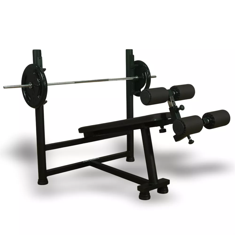 Banco de Supino Declinado Articulado - Nacional