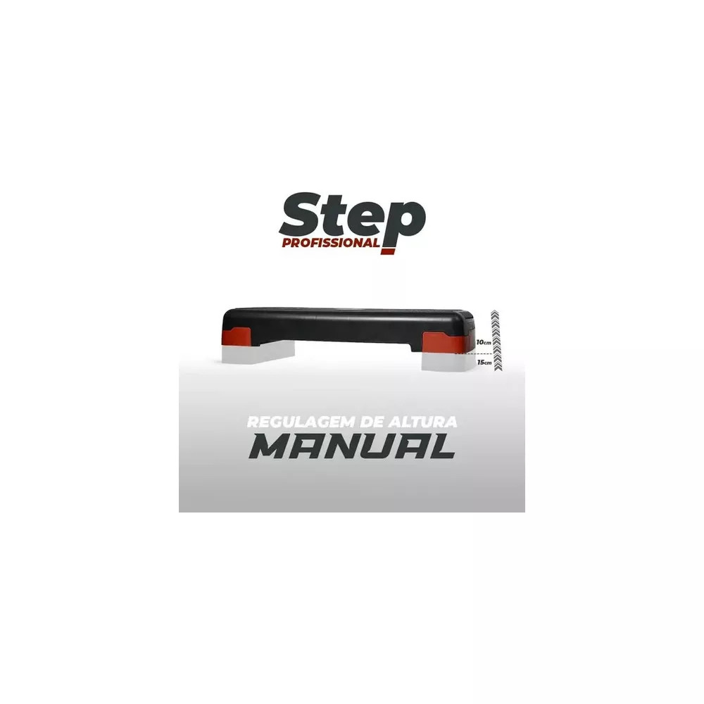 Step Profissional Ajustável Consport | Ideal para Treinos de Cardio ...