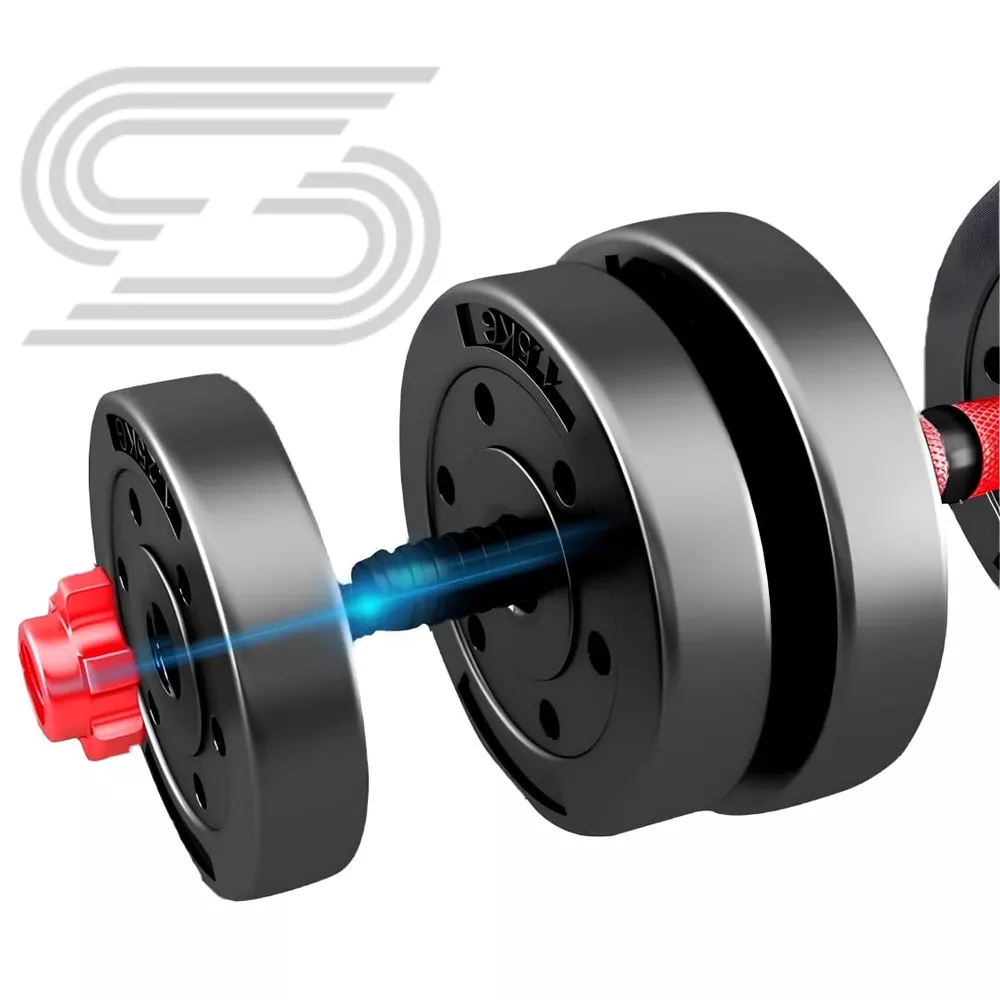 Kit 6 em 1 - Dumbbells, Barras e Kettlebell