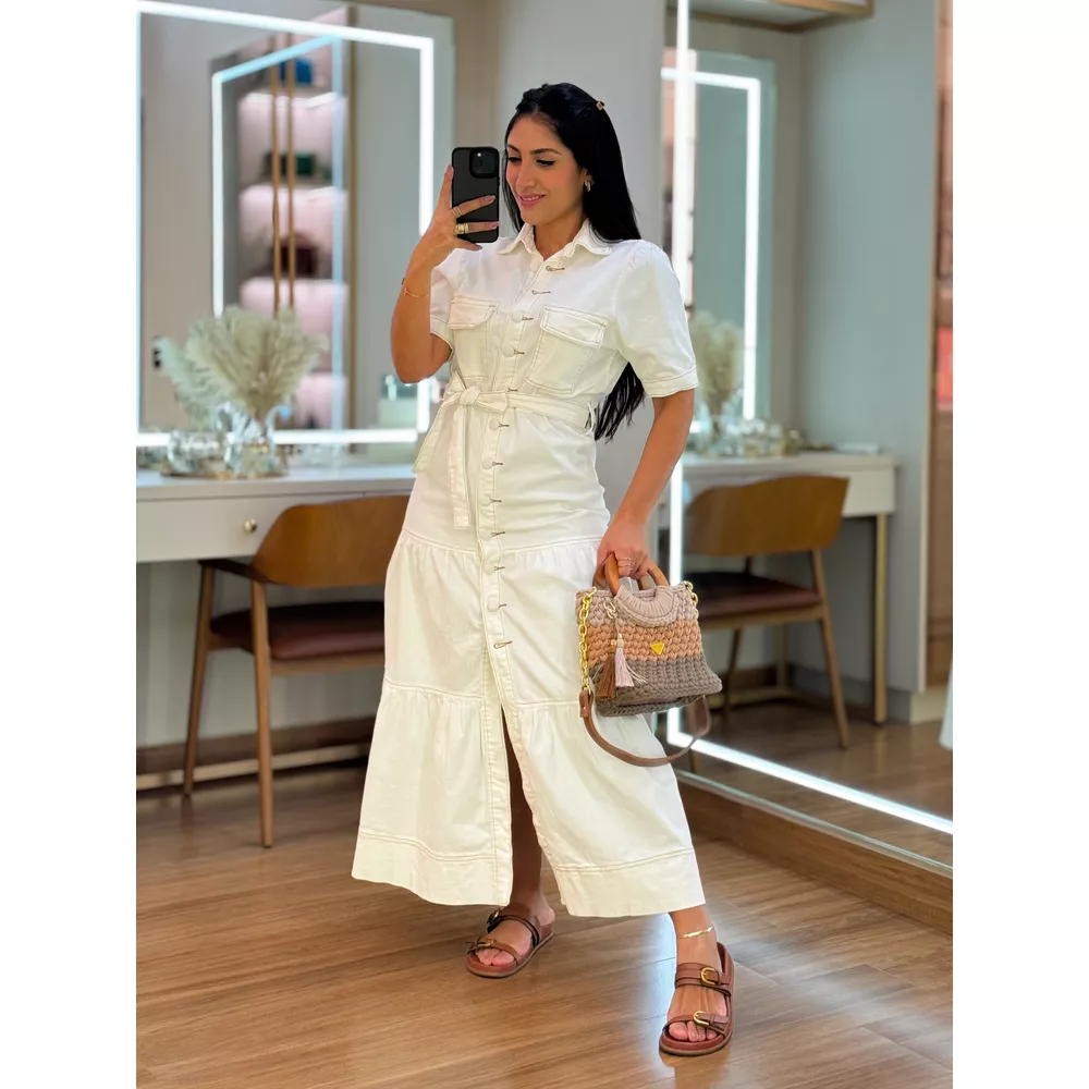 Vestido Amanda Off White