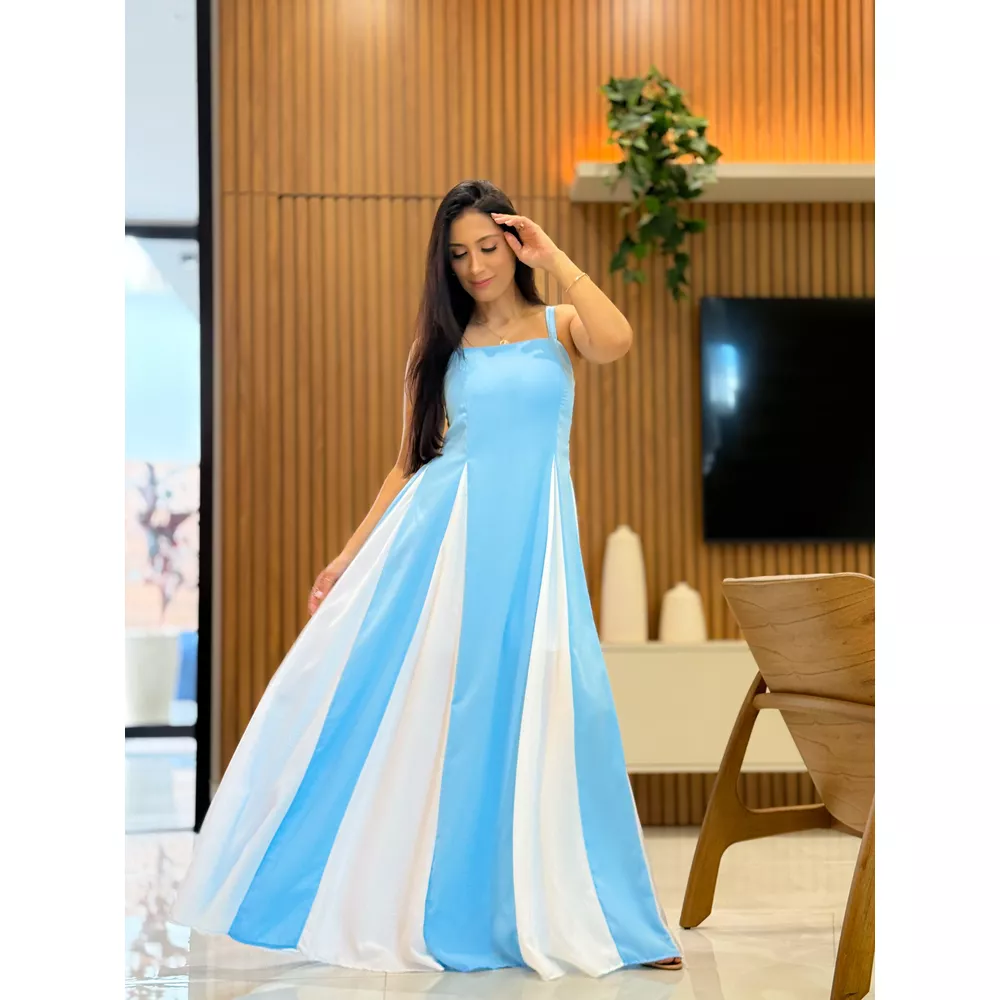 Vestido Ananda Azul