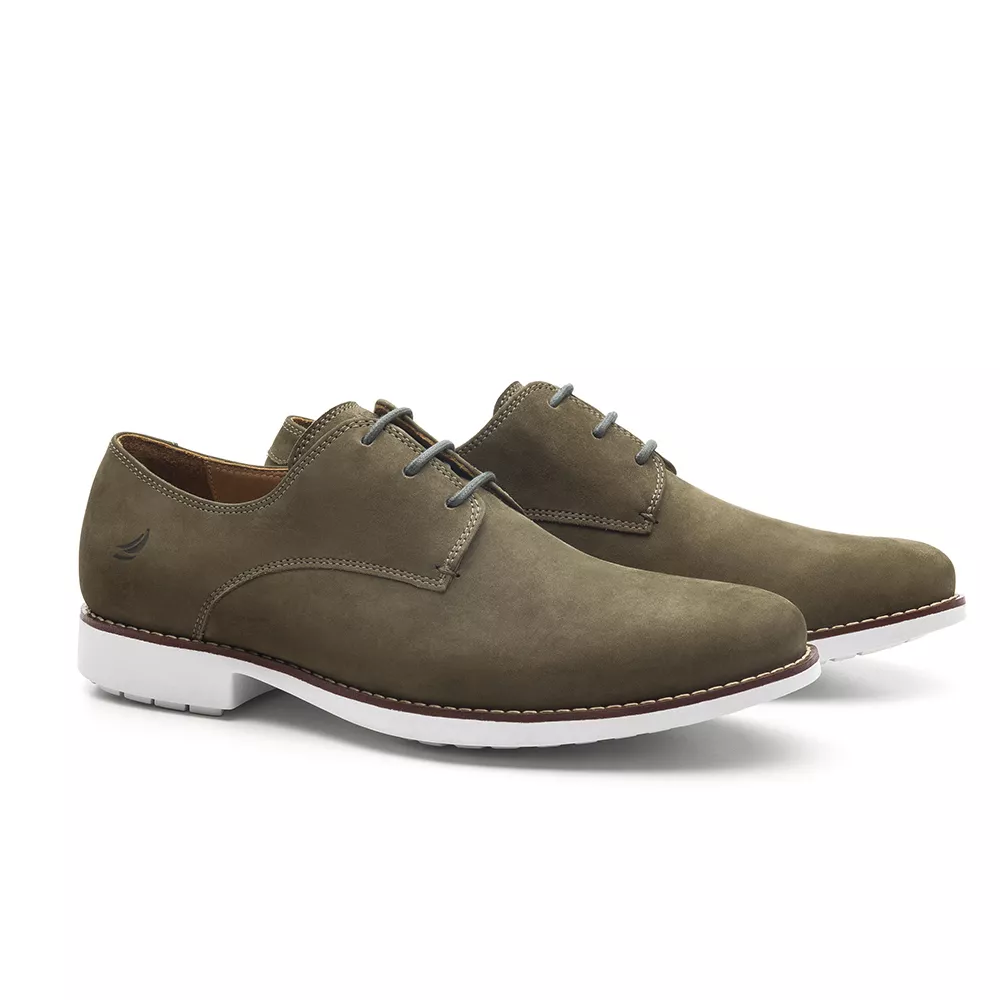 Sapato Masculino Derby Oliva Viti Levu