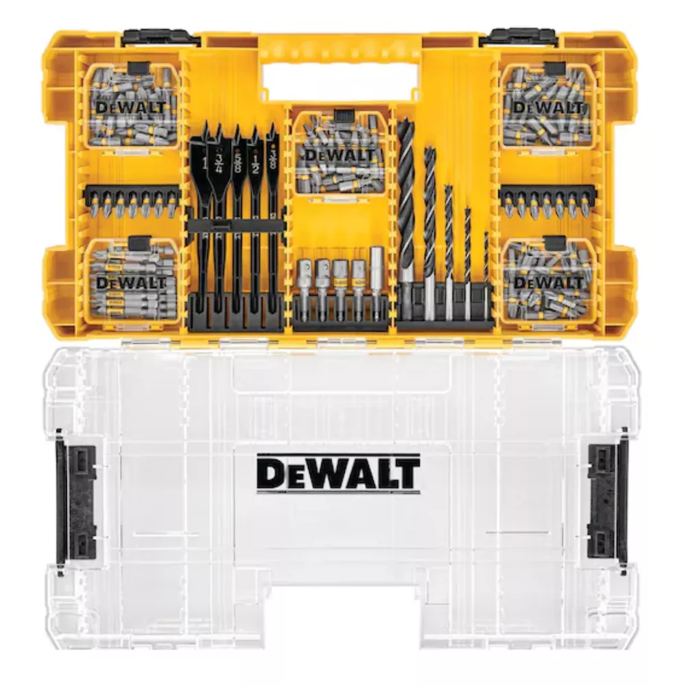 Conjunto de Bits e Brocas MaxFit ToughCase+ 160 Peças DWAMF160