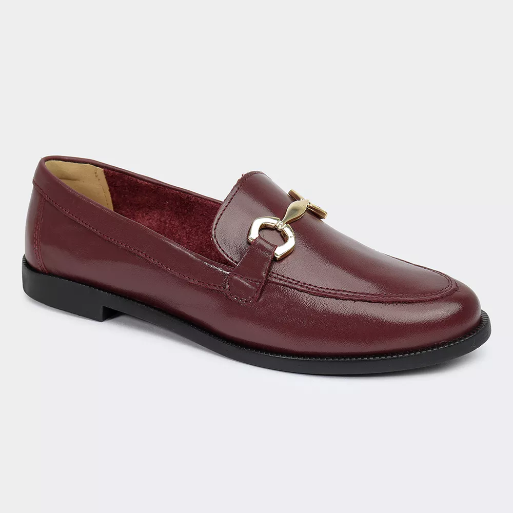 Mocassim Austin Bordô Santa Moça - SANTA MOCA