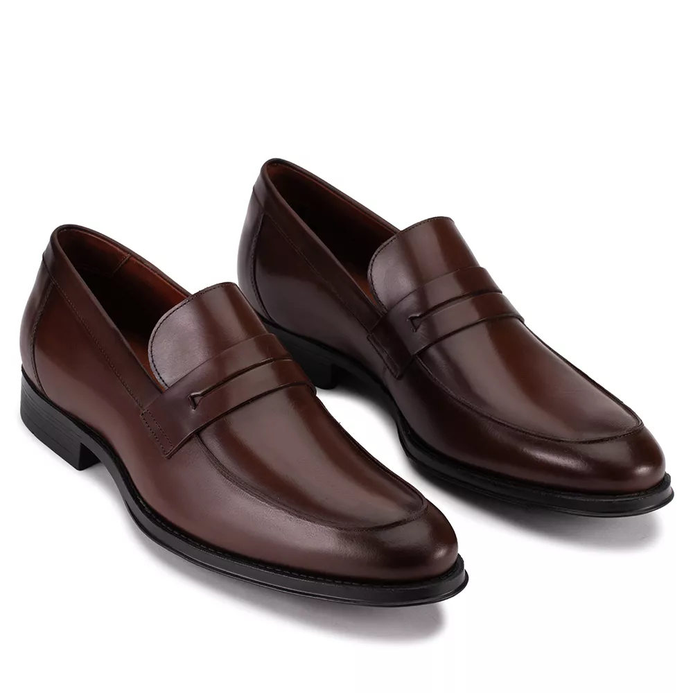 Sapato Social Penny Loafer Tostado | Sapataria Cometa