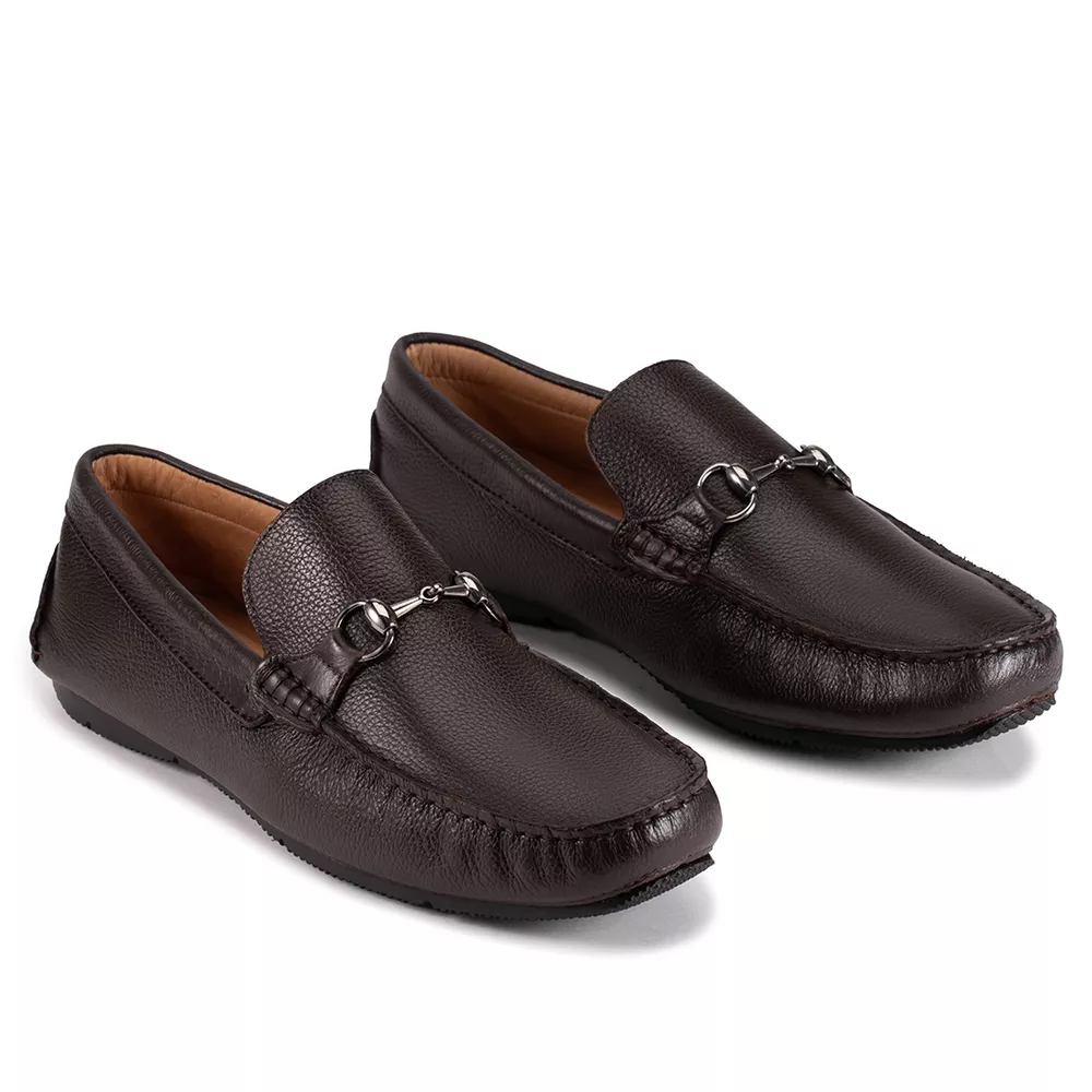 Sapato Social Penny Loafer Tostado | Sapataria Cometa