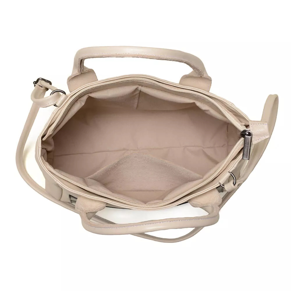 Bolsa RetrÔ - LAJEADO - Off White e Preto