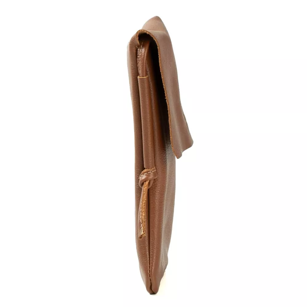 Bolsa de couro feminina pequena marrom | Sapato Retro