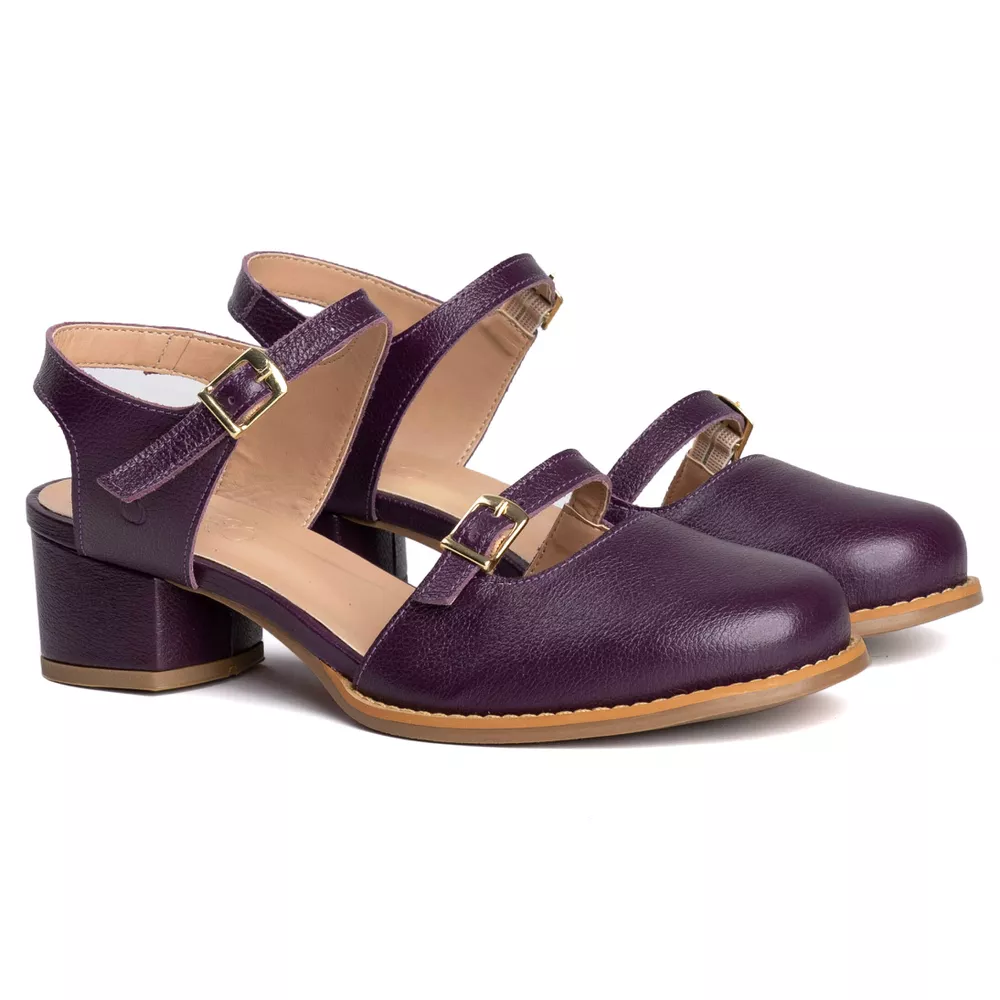 Sapato Boneca - ESSENCIAL - Ameixa - 2075.4
