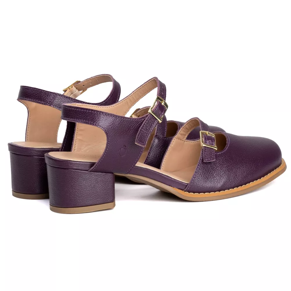 Sapato Boneca - ESSENCIAL - Ameixa - 2075.4
