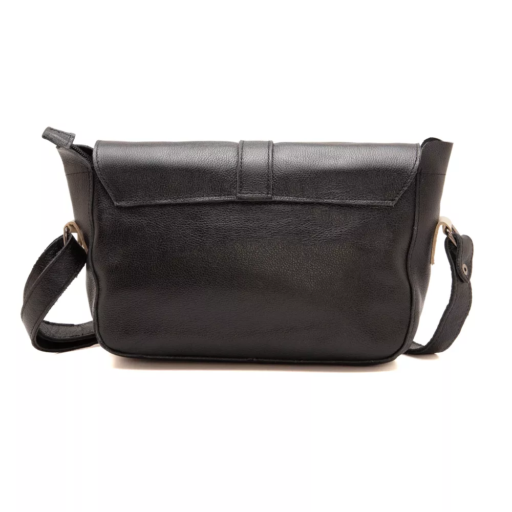 Bolsa RetrÔ - Preta e Off Wthite - SORRISO