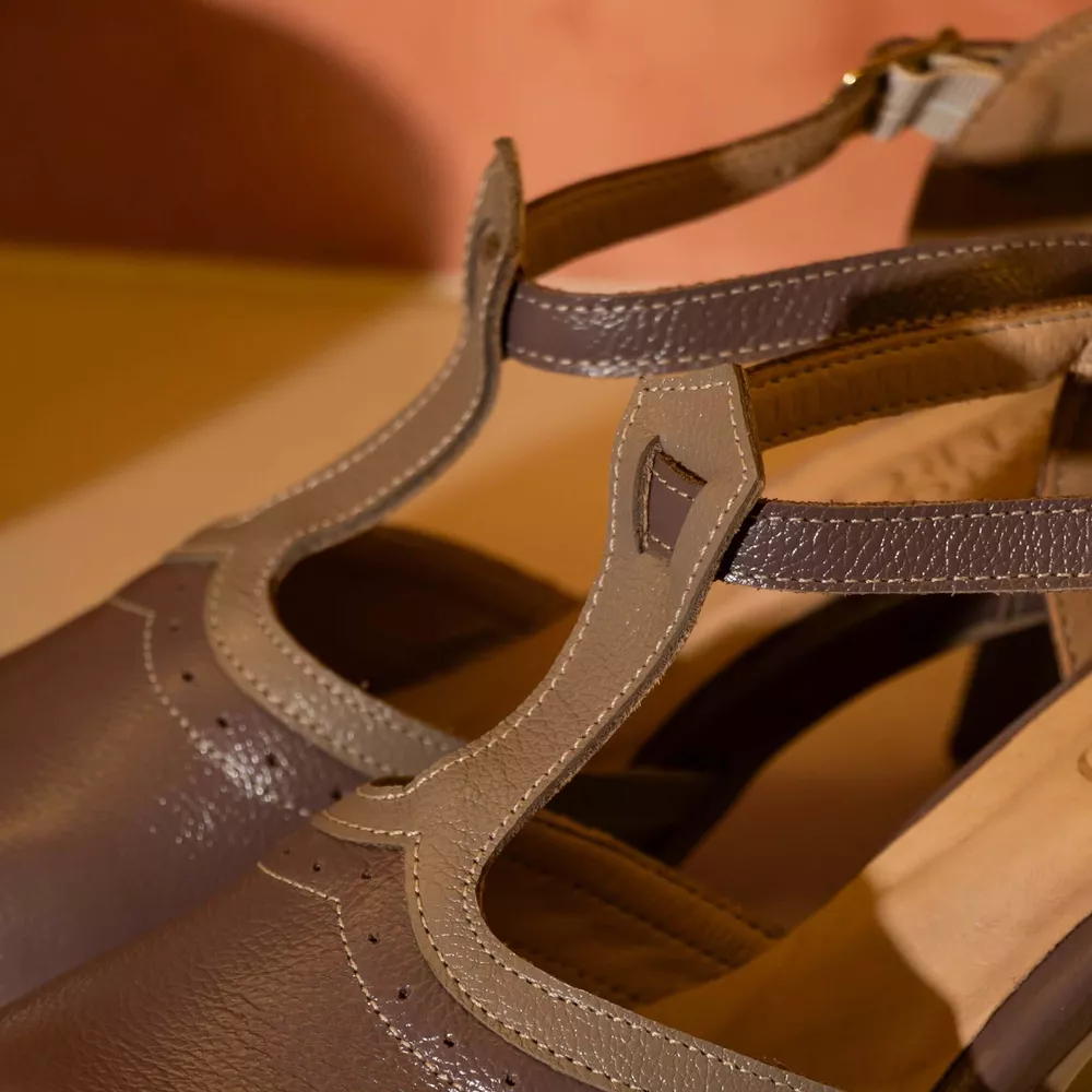 Sapato Boneca RetrÔ - Mousse e Fendi - CAMINHO | Sapato Retro