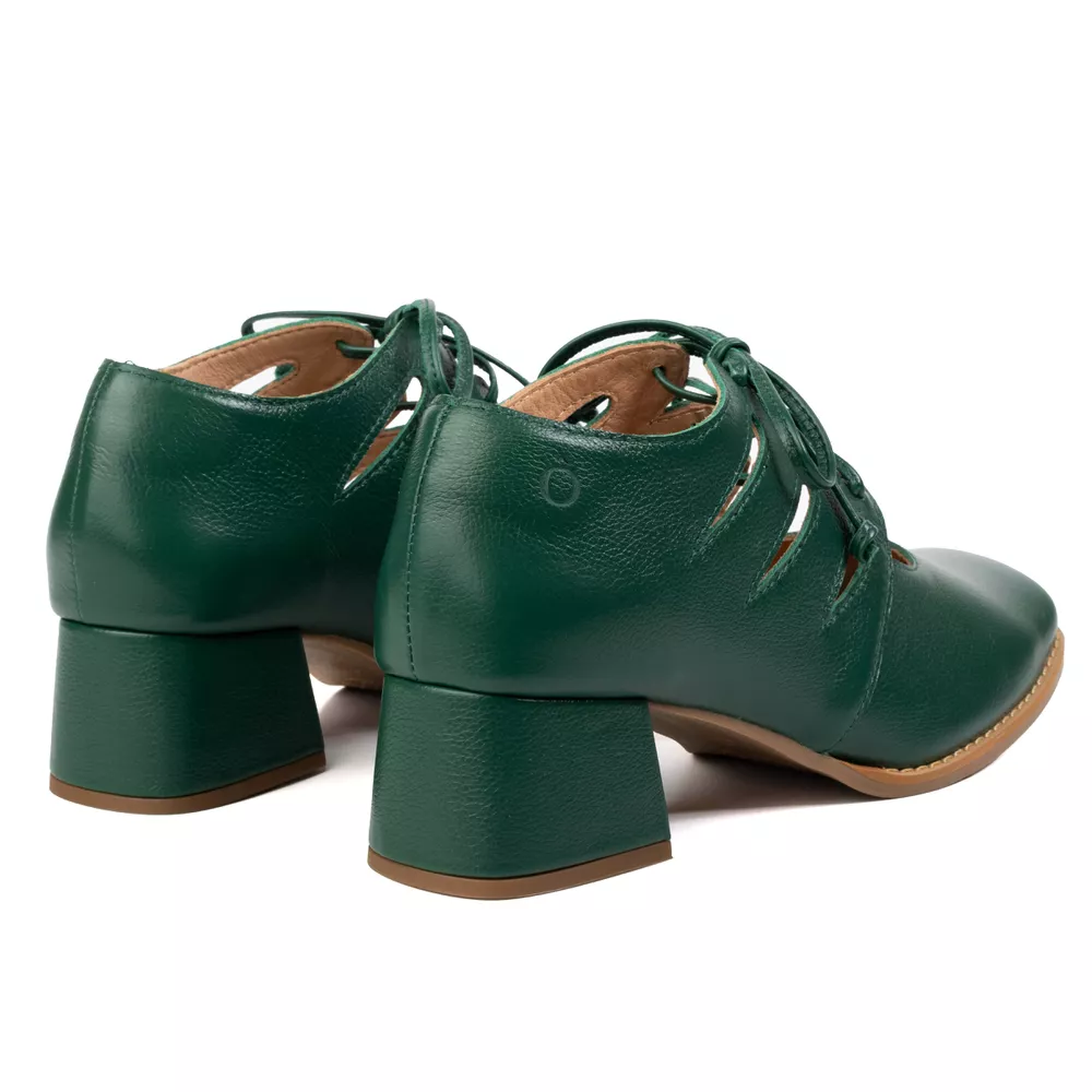 Sapato Boneca - Verde Folha - ROMA