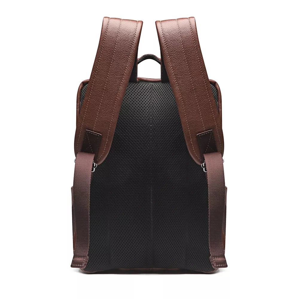【 knuth marf】school bag brown MOCHILA PORTA NOTEBOOK MASCULINA EM COURO MARROM | SERGIO`S