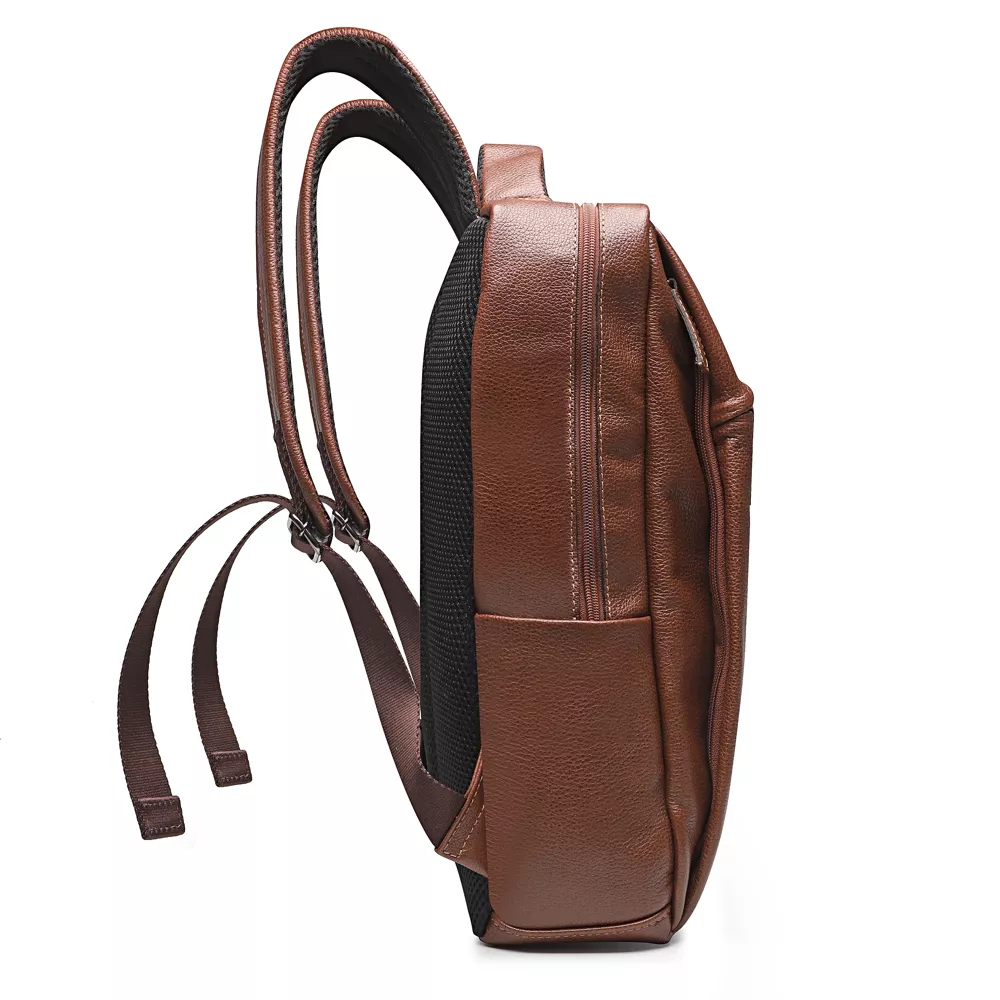 【 knuth marf】school bag brown MOCHILA PORTA NOTEBOOK MASCULINA EM COURO MARROM | SERGIO`S