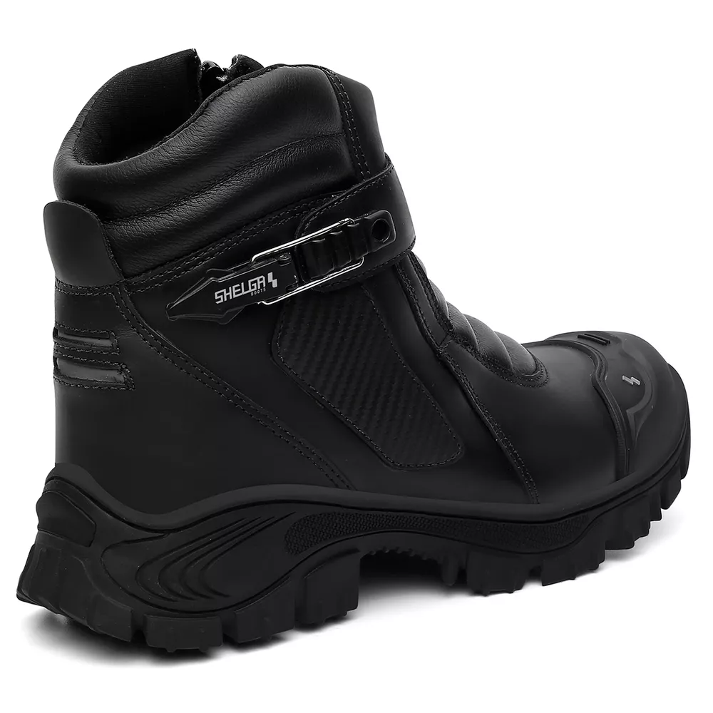 Kit Bota MT + Corta Vento + Luva Fit + Balaclava | Preto - CA