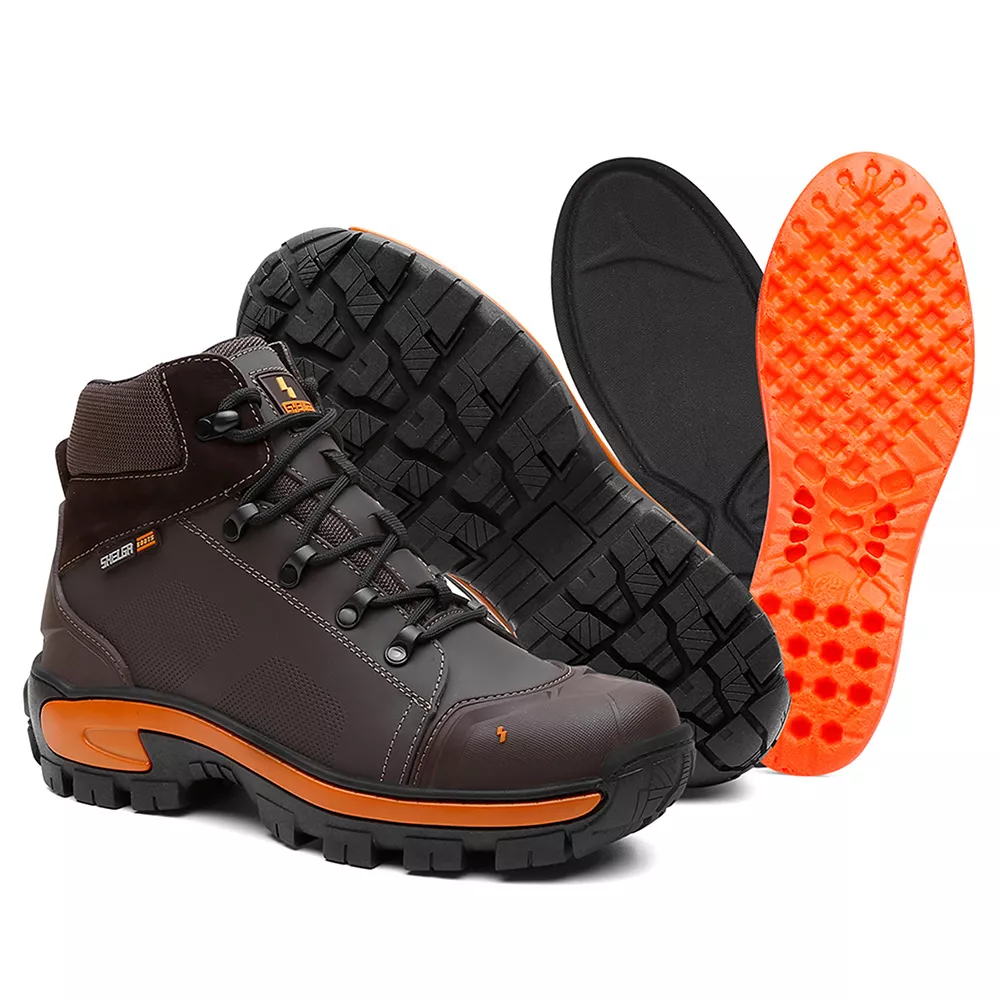 Kit Bota Atacama + Chinelo Basic Unissex| Café - CA 52083