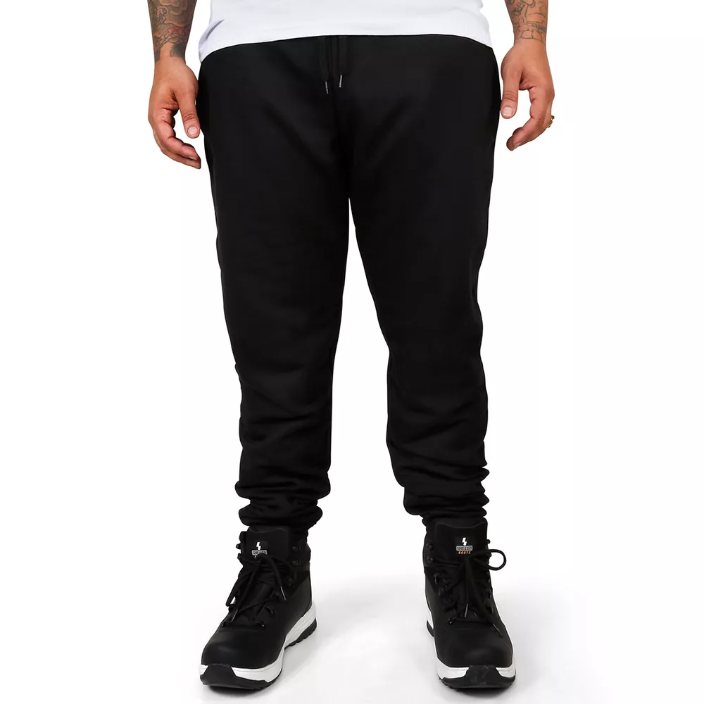 Calça Moletom Masculina Lisa Preta - Shelga Boots